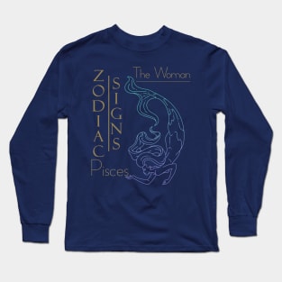 The woman Pisces Long Sleeve T-Shirt